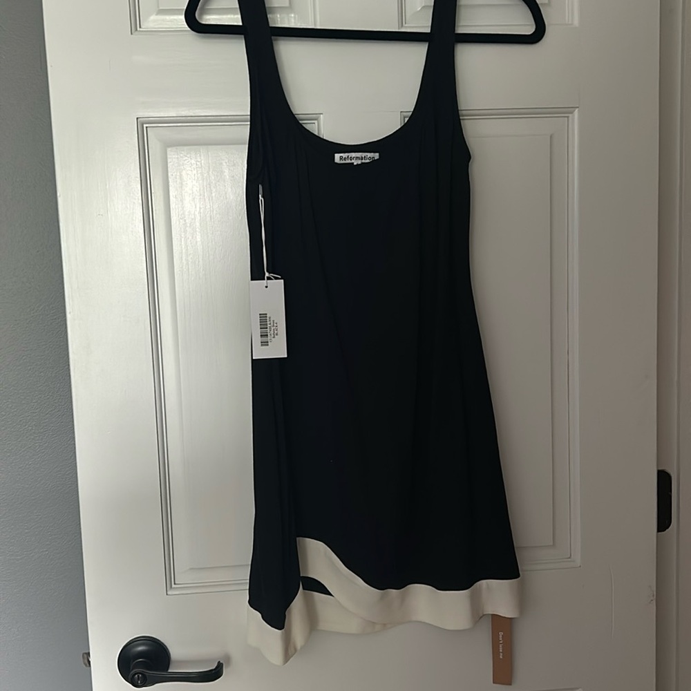 Black Bethany dress from Reformation size 6